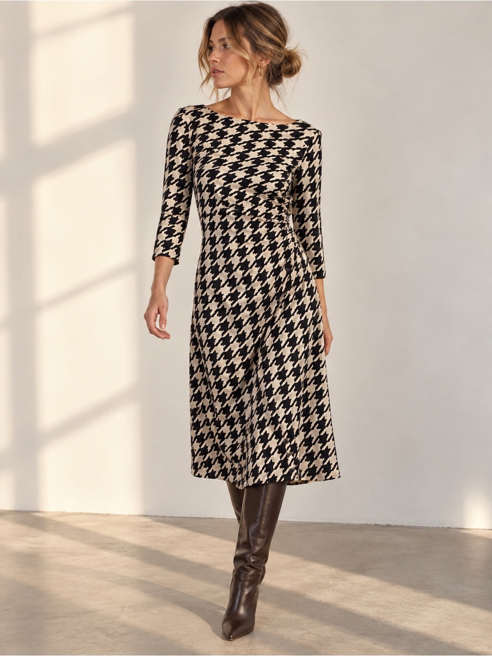 Ralph Lauren Houndstooth Dress